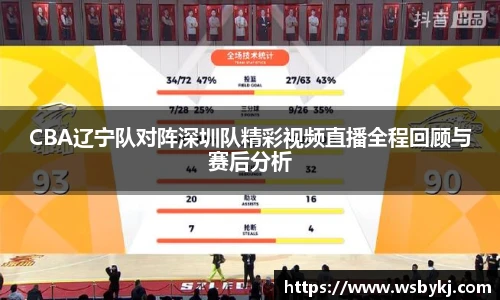 CBA辽宁队对阵深圳队精彩视频直播全程回顾与赛后分析