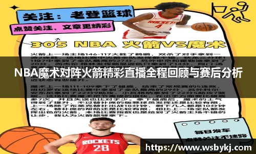 NBA魔术对阵火箭精彩直播全程回顾与赛后分析